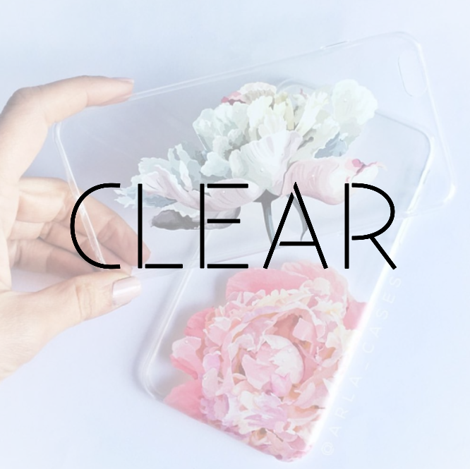 02 CLEAR PHONE CASES WITH PRINT
