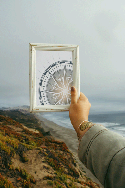 Traveler's Compass - Art Print